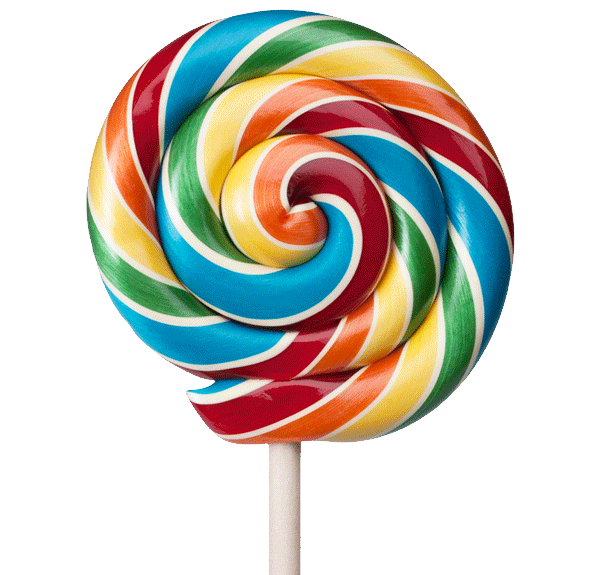 Candy Carmel Lollipop Transparent PNG Image