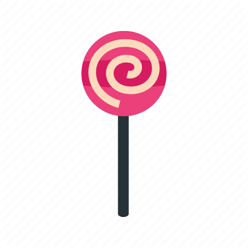 Pink Lollipop Candy Transparent PNG Image