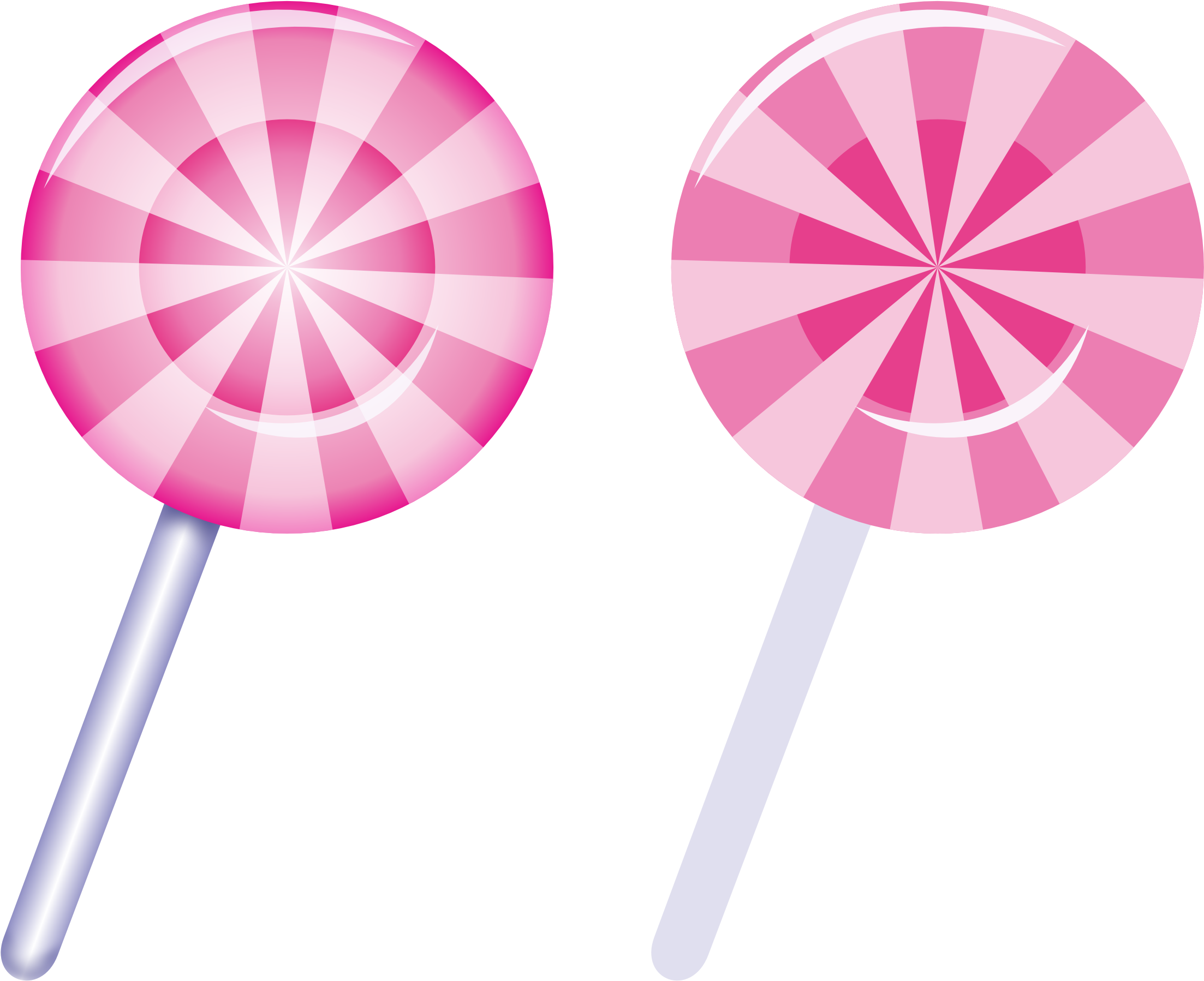 Pink Lollipop Candy Transparent PNG Image