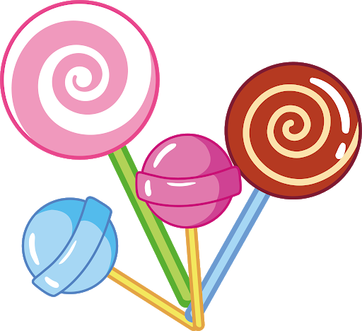 Strawberry Lollipop Candy Transparent PNG Image
