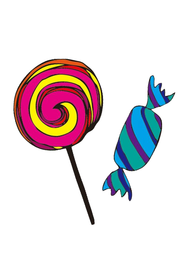 Strawberry Lollipop Candy Transparent PNG Image