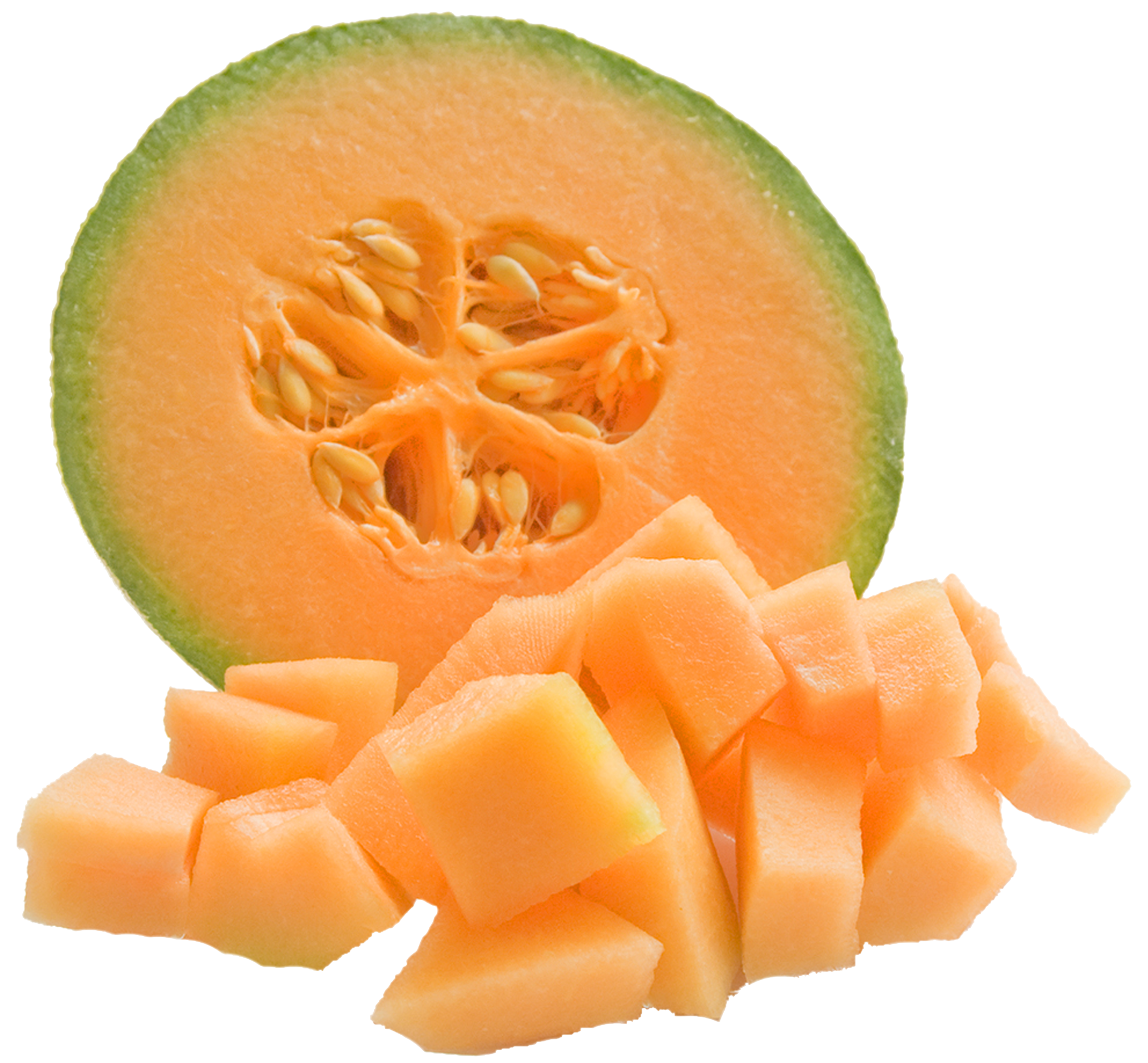 Cantaloupe Half Transparent PNG Image