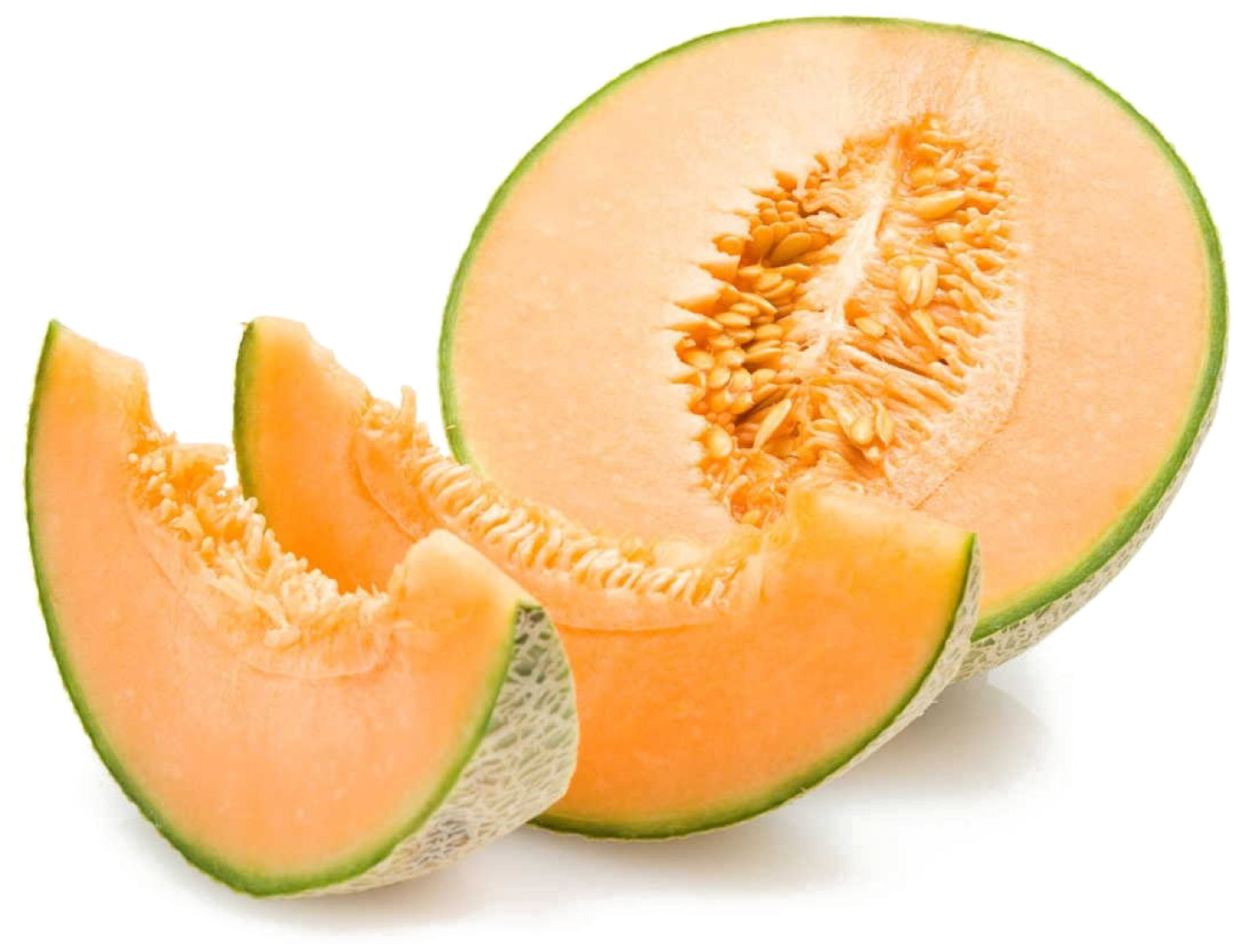 Cantaloupe Slice Transparent PNG Image