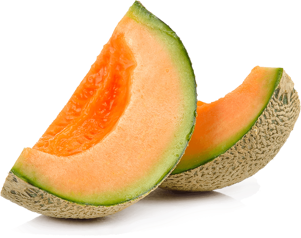 Cantaloupe Slice Transparent PNG Image