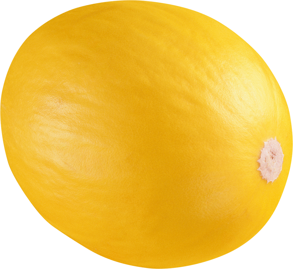 Cantaloupe Yellow Transparent PNG Image