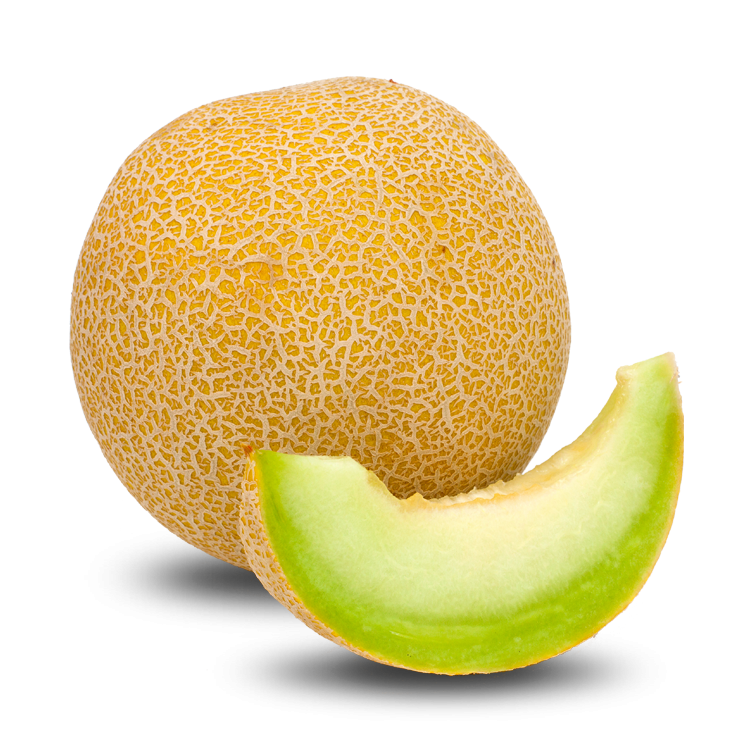 Cantaloupe Yellow Transparent PNG Image