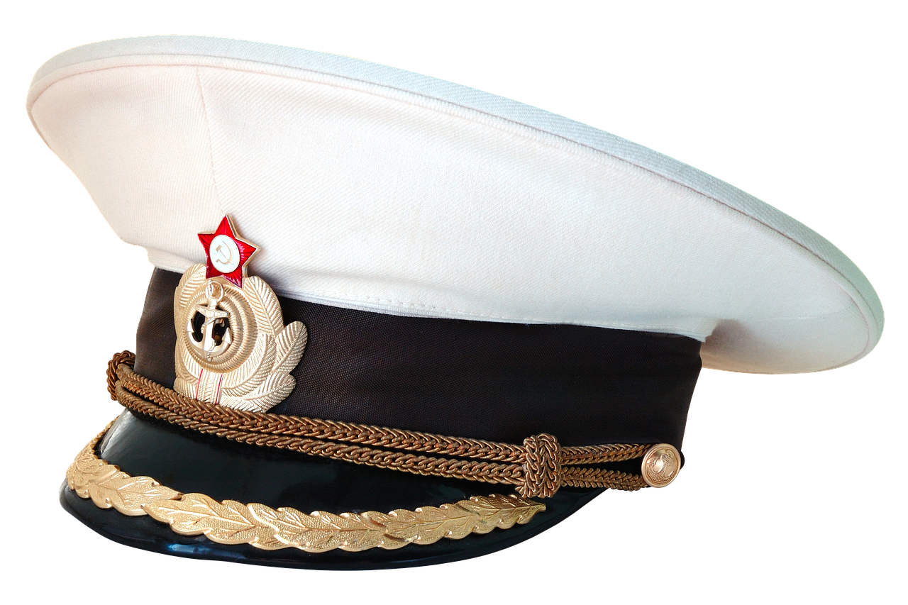 Navy Cap Captain Cruise Transparent PNG Image