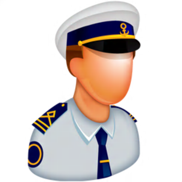 Captain Navy Cap Vector Transparent PNG Image