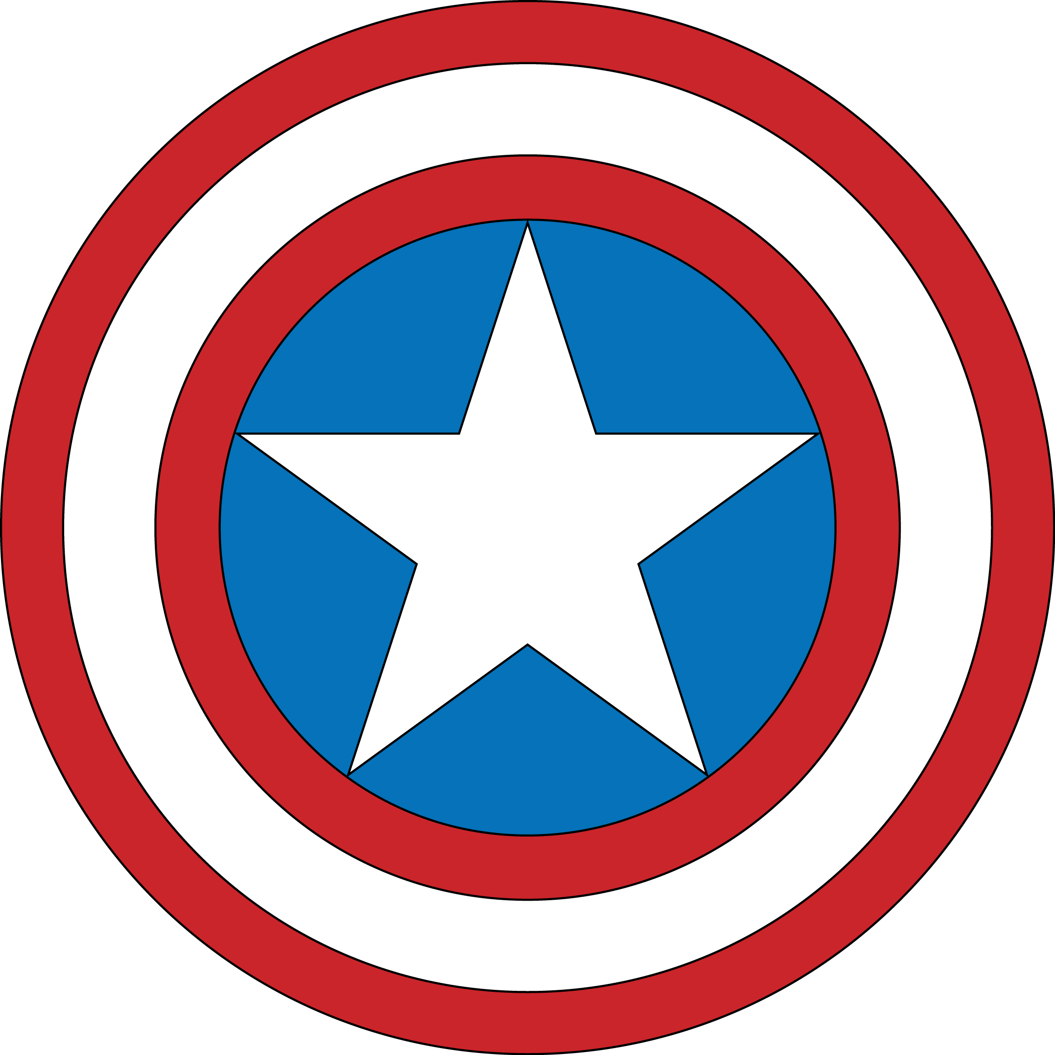Captain America Transparent PNG Image