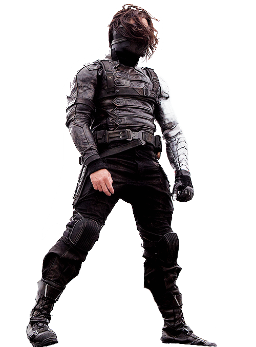 Winter Soldier Bucky Background Transparent PNG Image