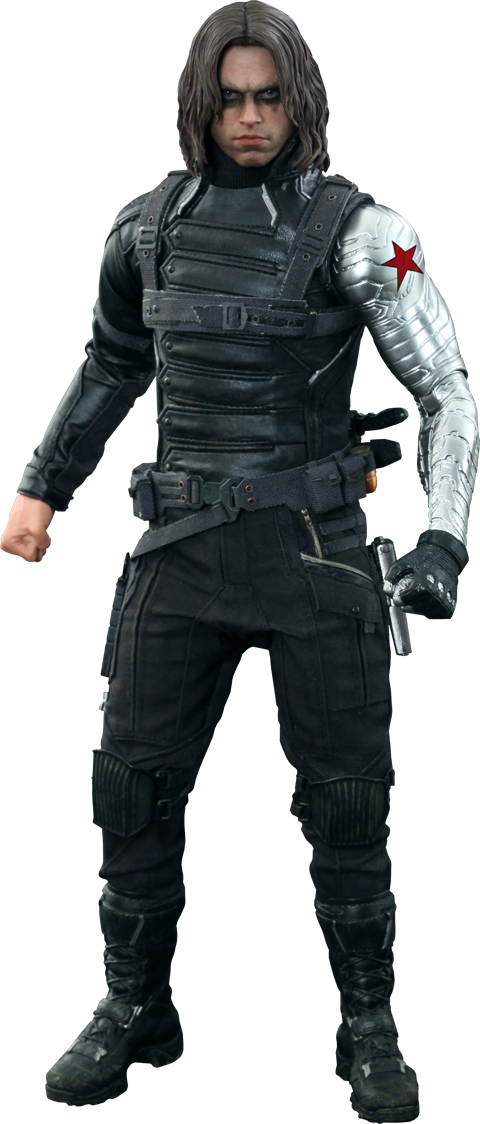 Winter Soldier Bucky Transparent PNG Image