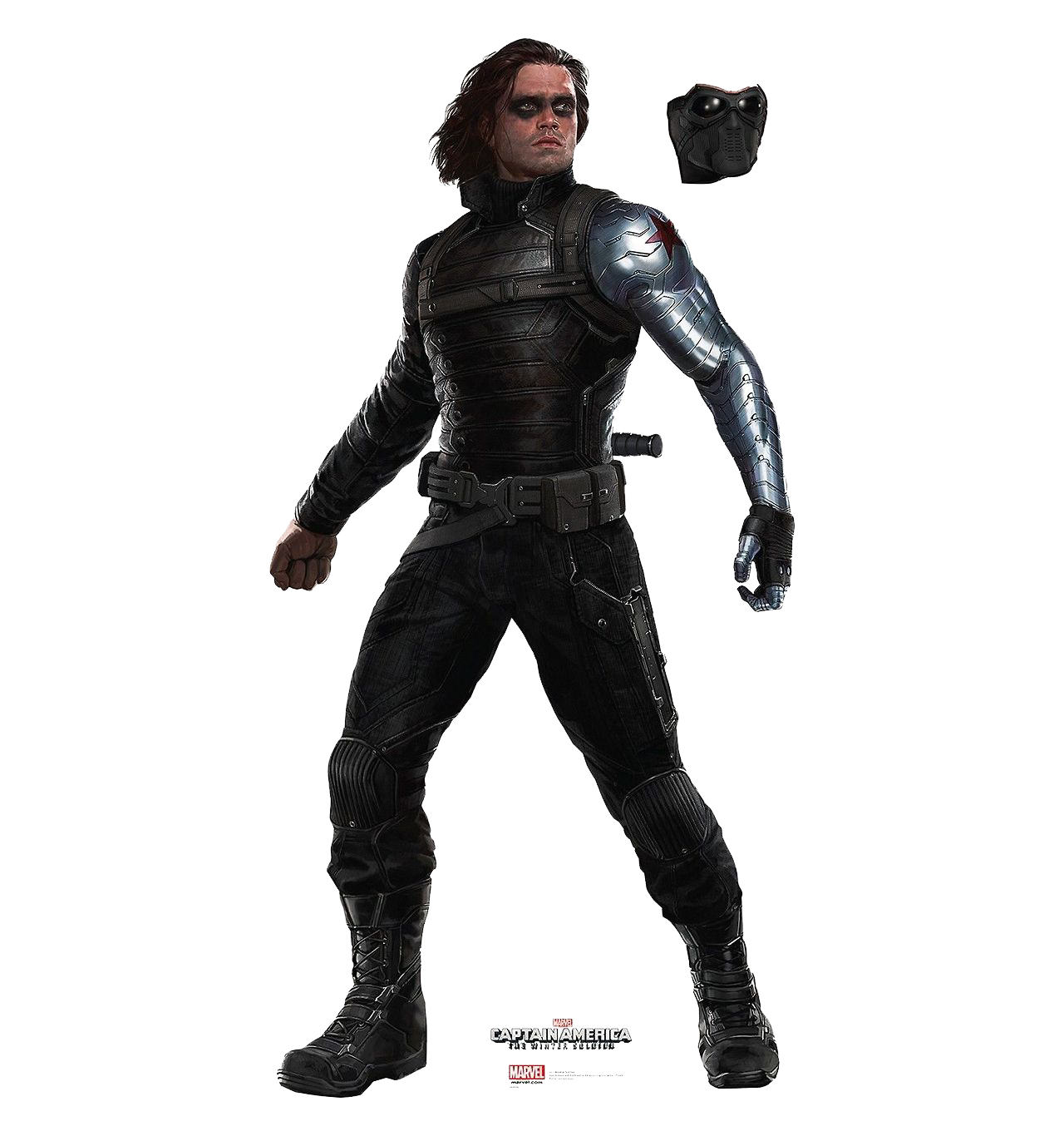 Winter Soldier Bucky Transparent PNG Image