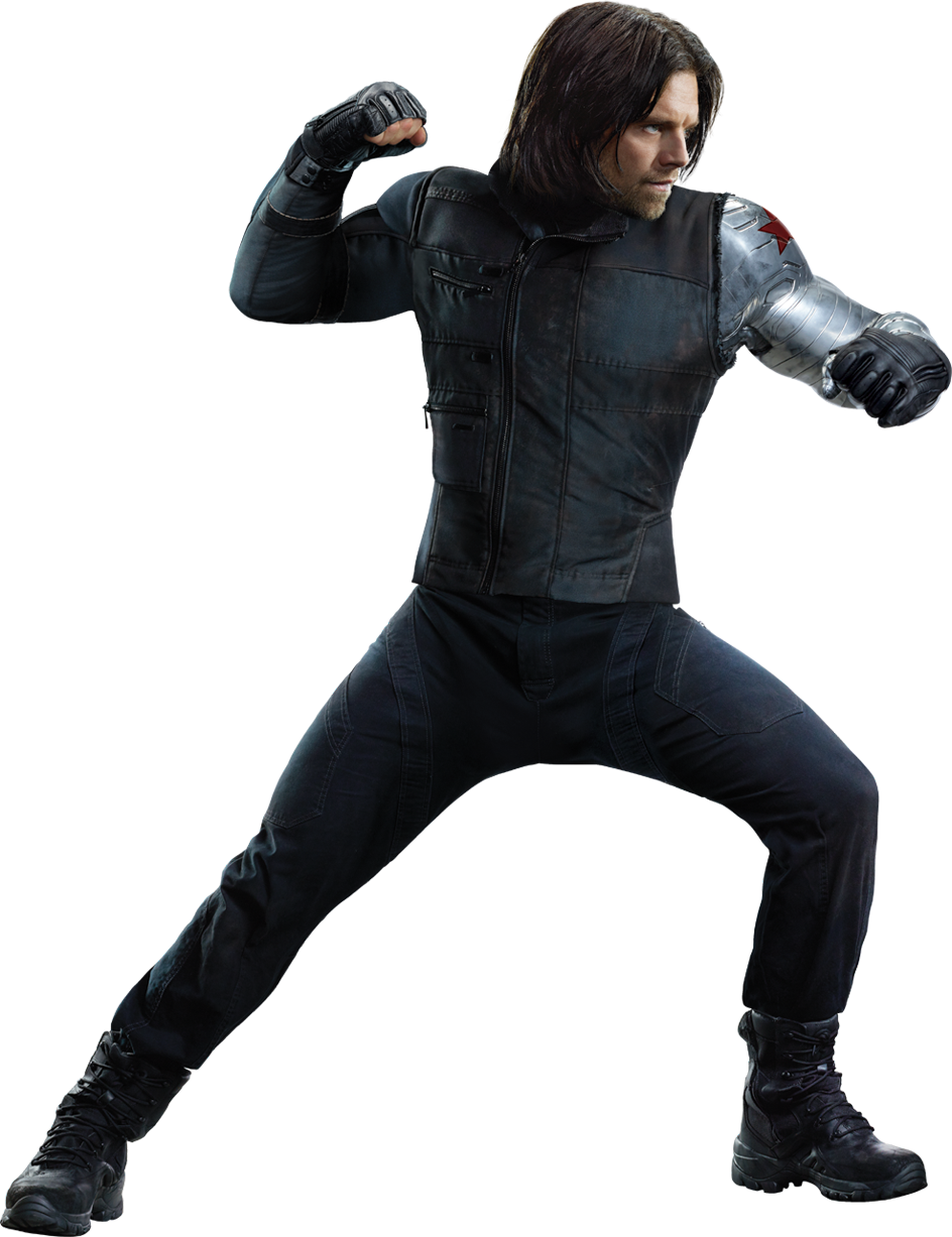 Winter Soldier Bucky Transparent PNG Image
