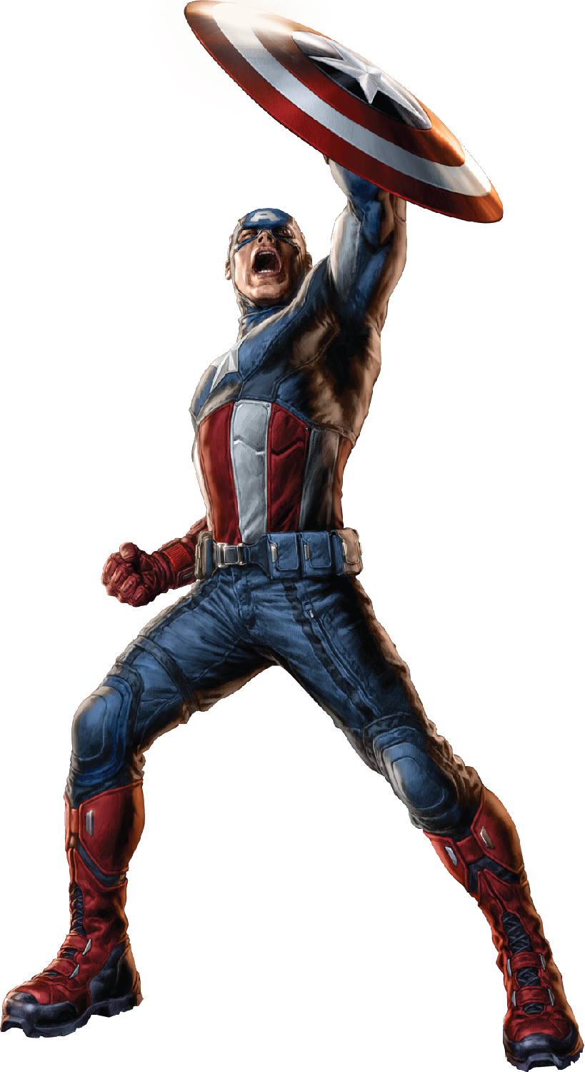 Captain America File Transparent PNG Image
