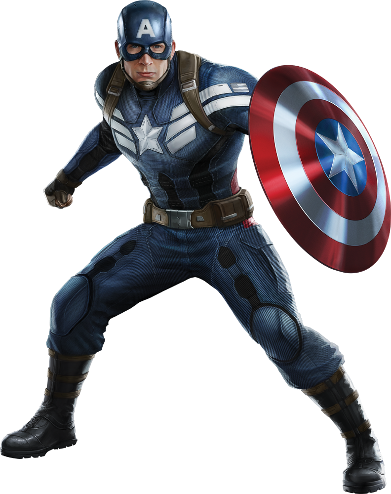 Captain America Transparent PNG Image