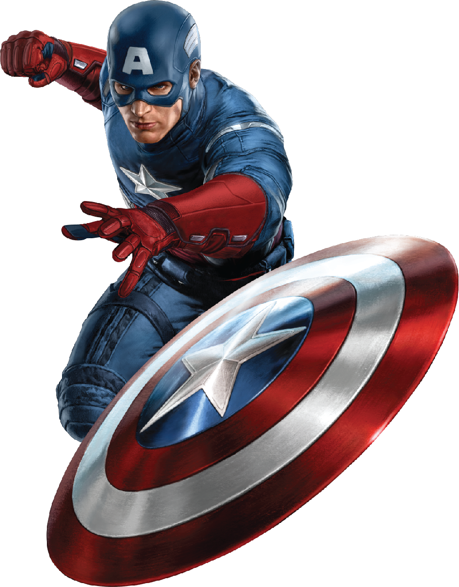 Captain America Transparent PNG Image