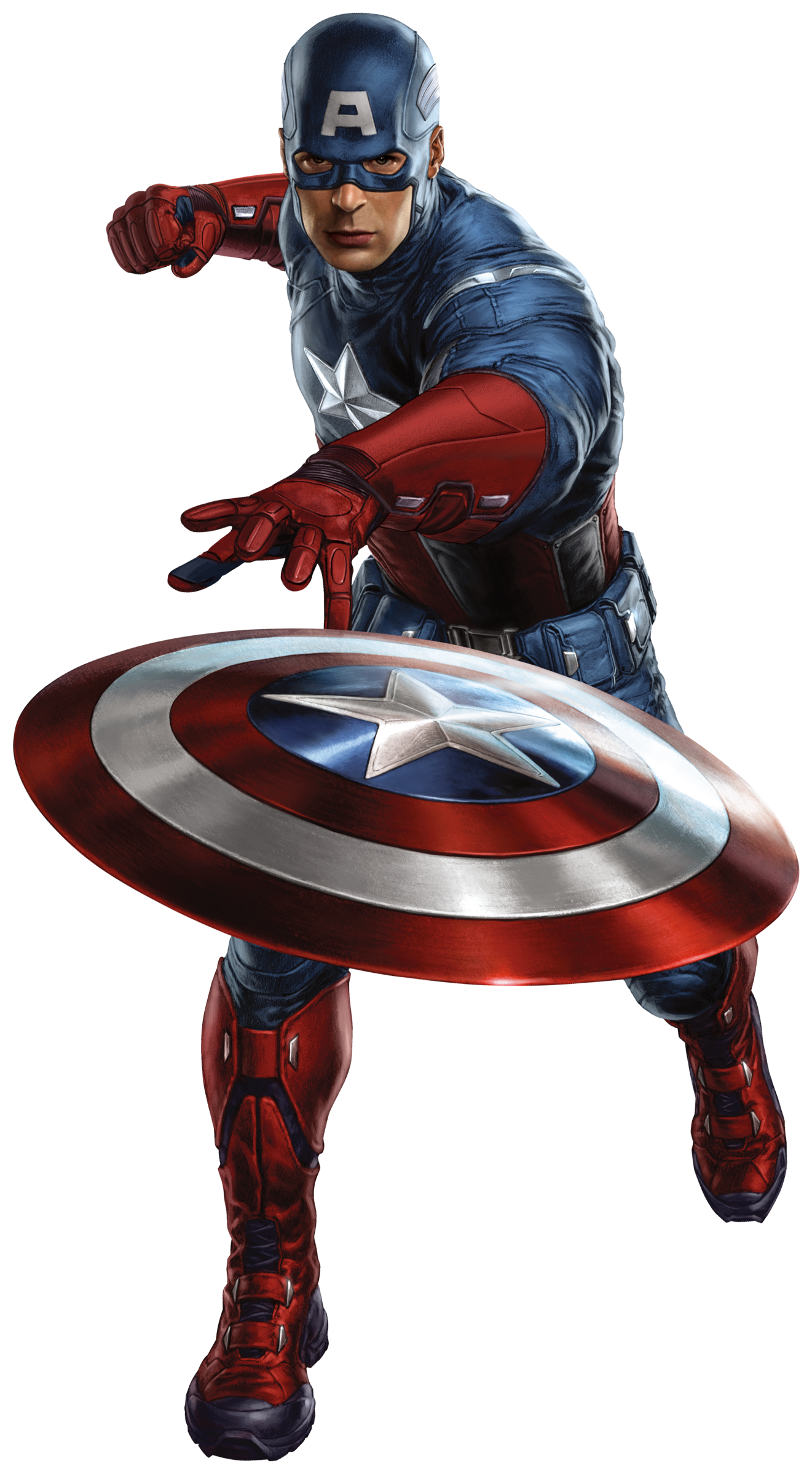 Captain America Transparent PNG Image