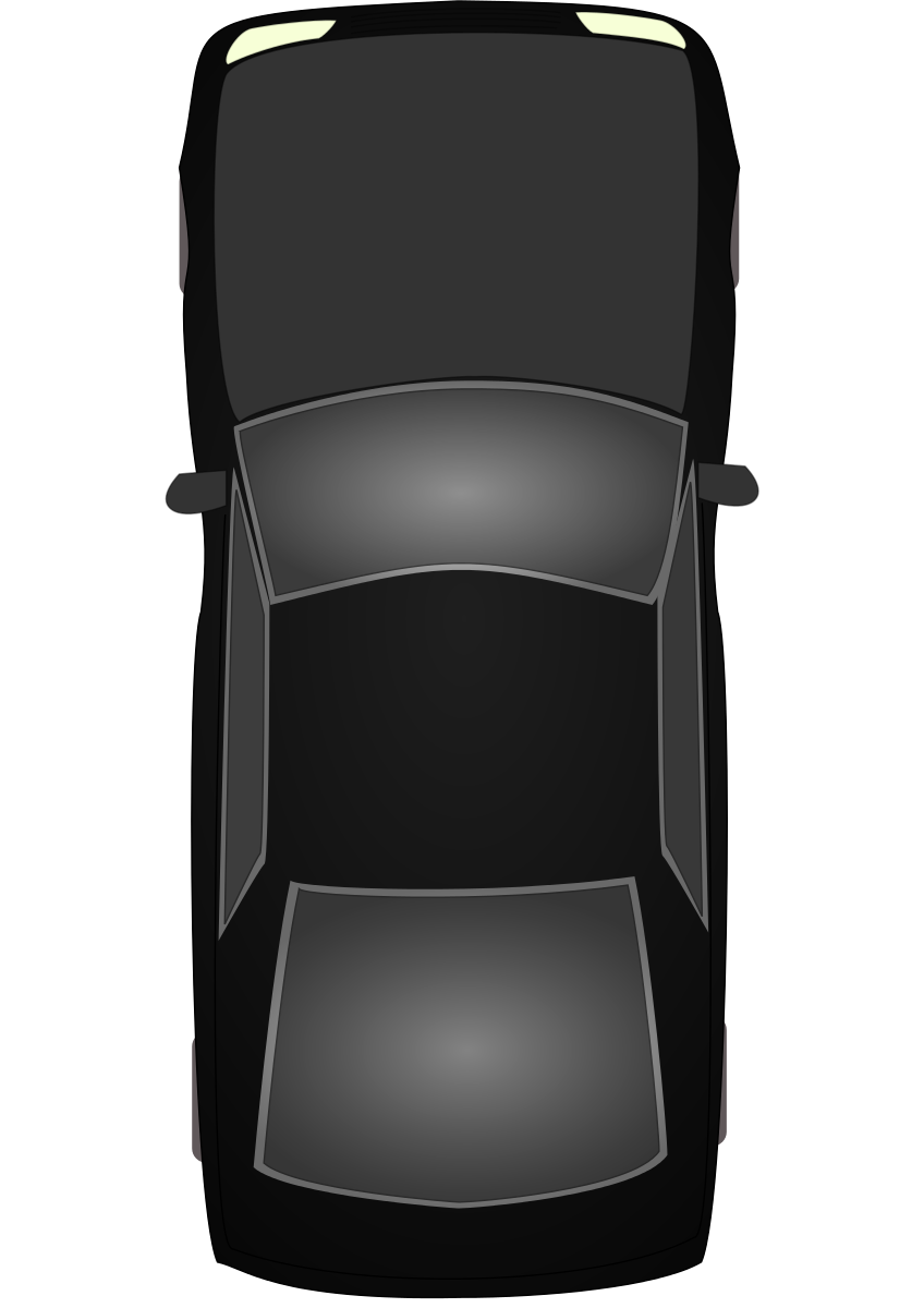 Car Top View Transparent PNG Image