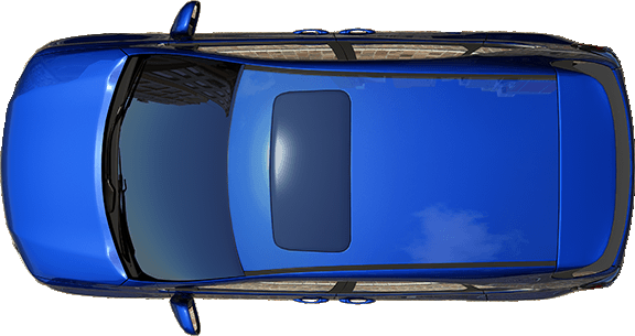 Car Top View Transparent PNG Image