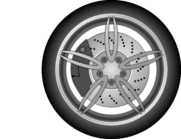 Car Wheel Transparent PNG Image