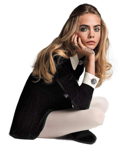 Cara Delevingne Transparent PNG Image