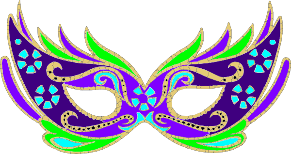 Mask Eye Carnival Colorful Transparent PNG Image