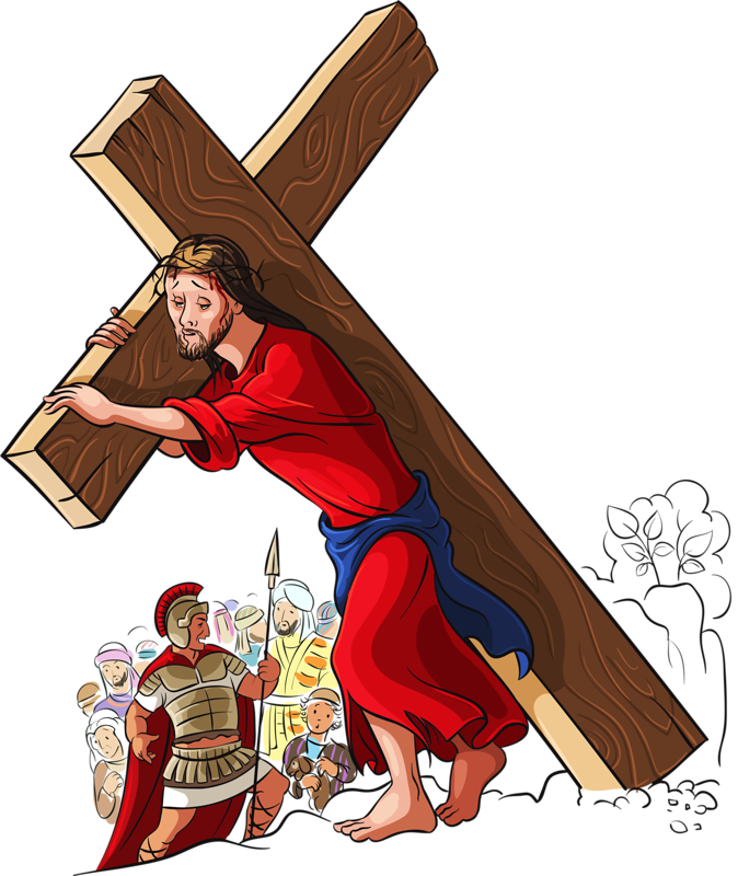 Of graphy Cross Illustration Jesus Carry The Transparent PNG Image