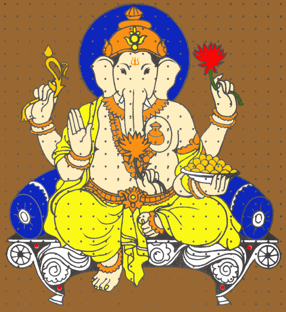 Art Ganesha Recreation Shiva Rangoli Transparent PNG Image