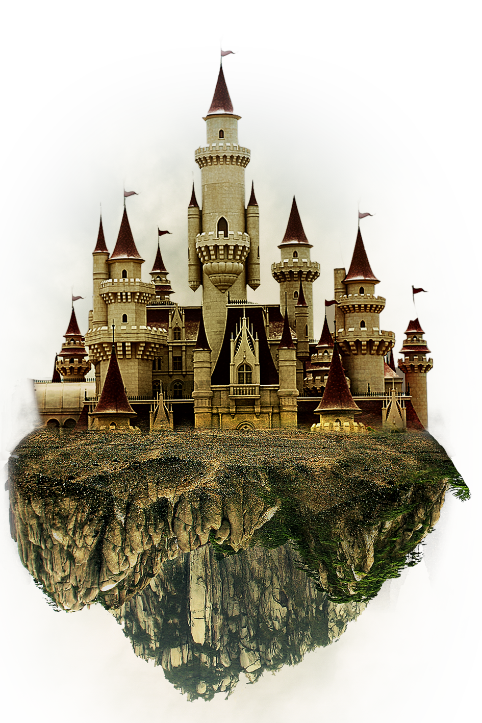 Fantasy Castle Transparent PNG Image