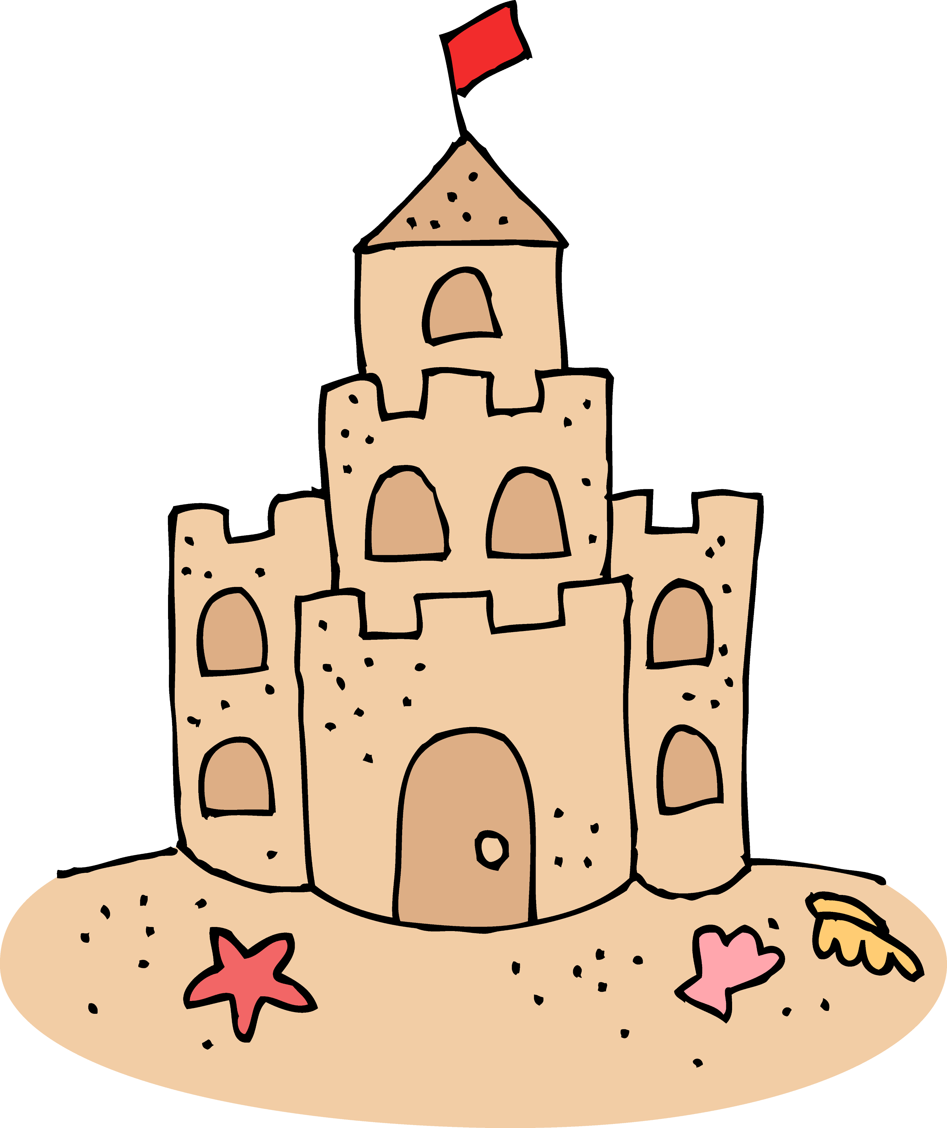 Castle Vector Transparent PNG Image