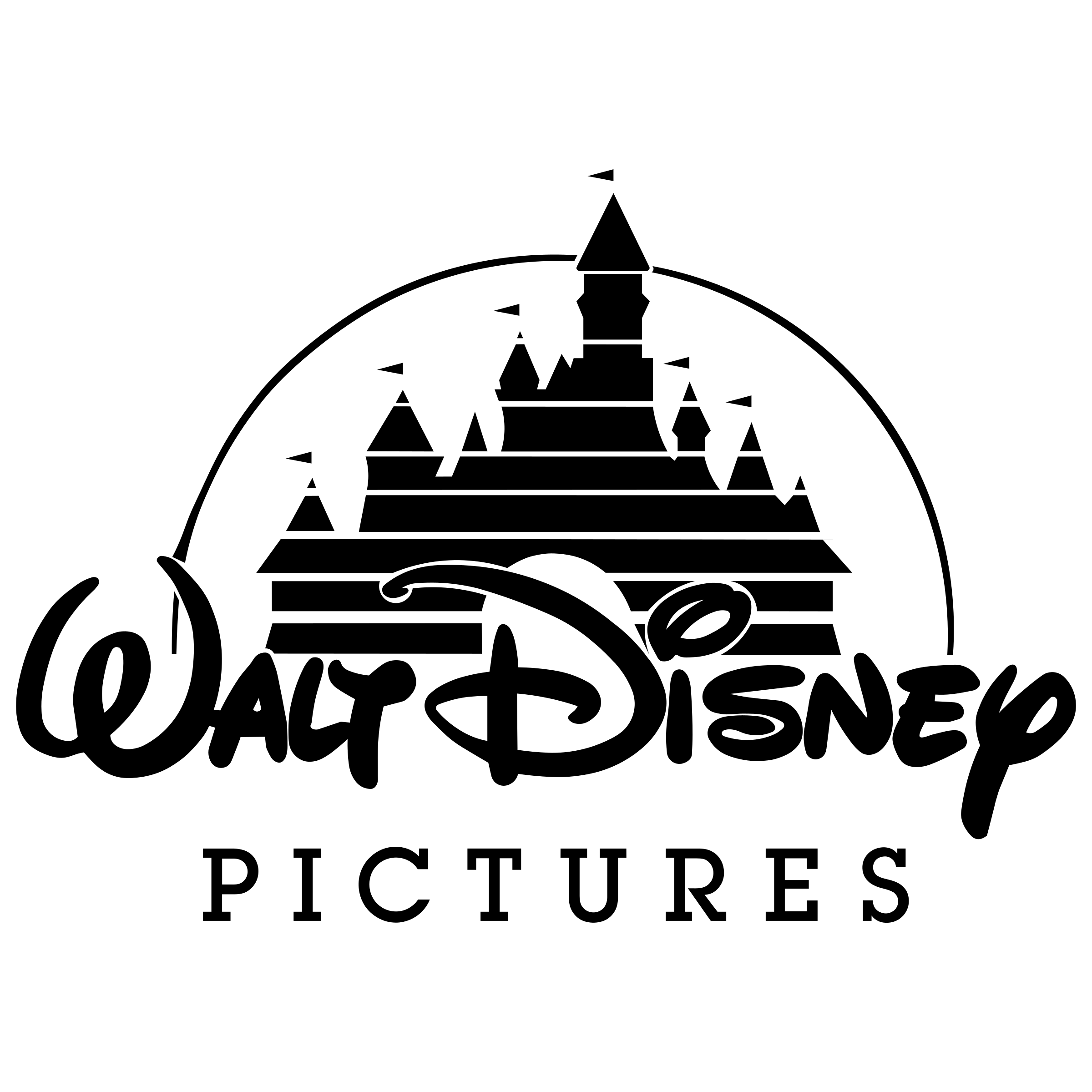 Logo Castle Disney Transparent PNG Image
