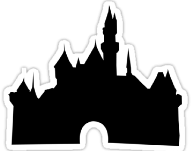 Castle Silhouette Disney File Transparent PNG Image