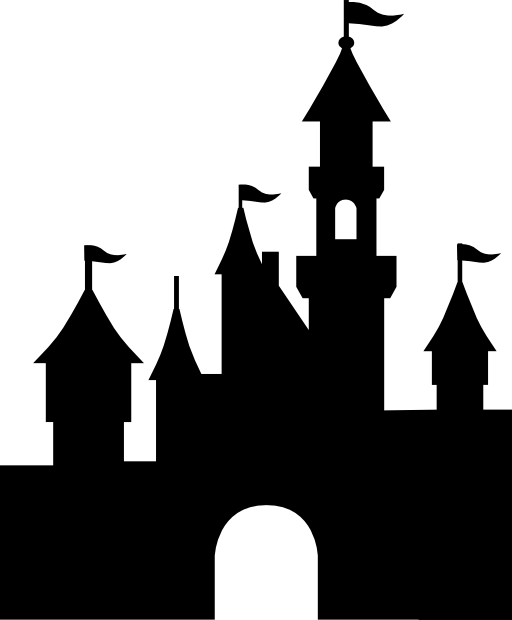 Castle Silhouette Disney Transparent PNG Image