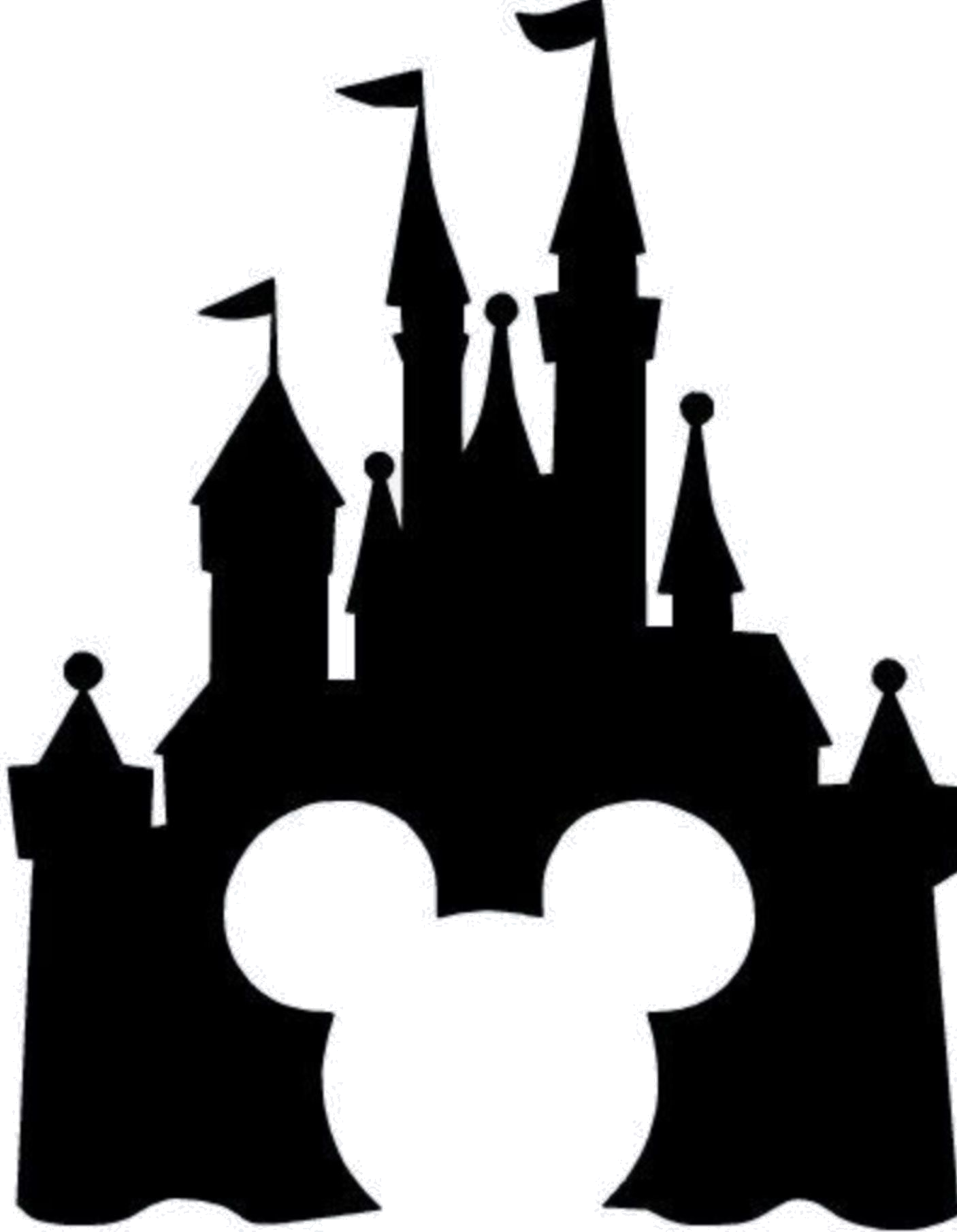 Castle Silhouette Disney Transparent PNG Image
