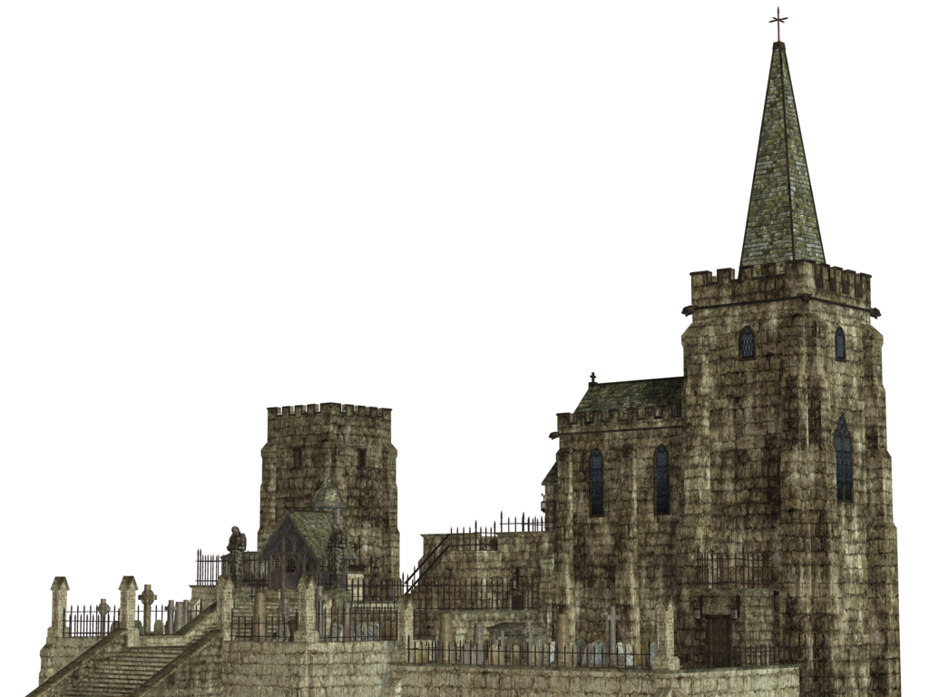 Fantasy Castle Transparent PNG Image