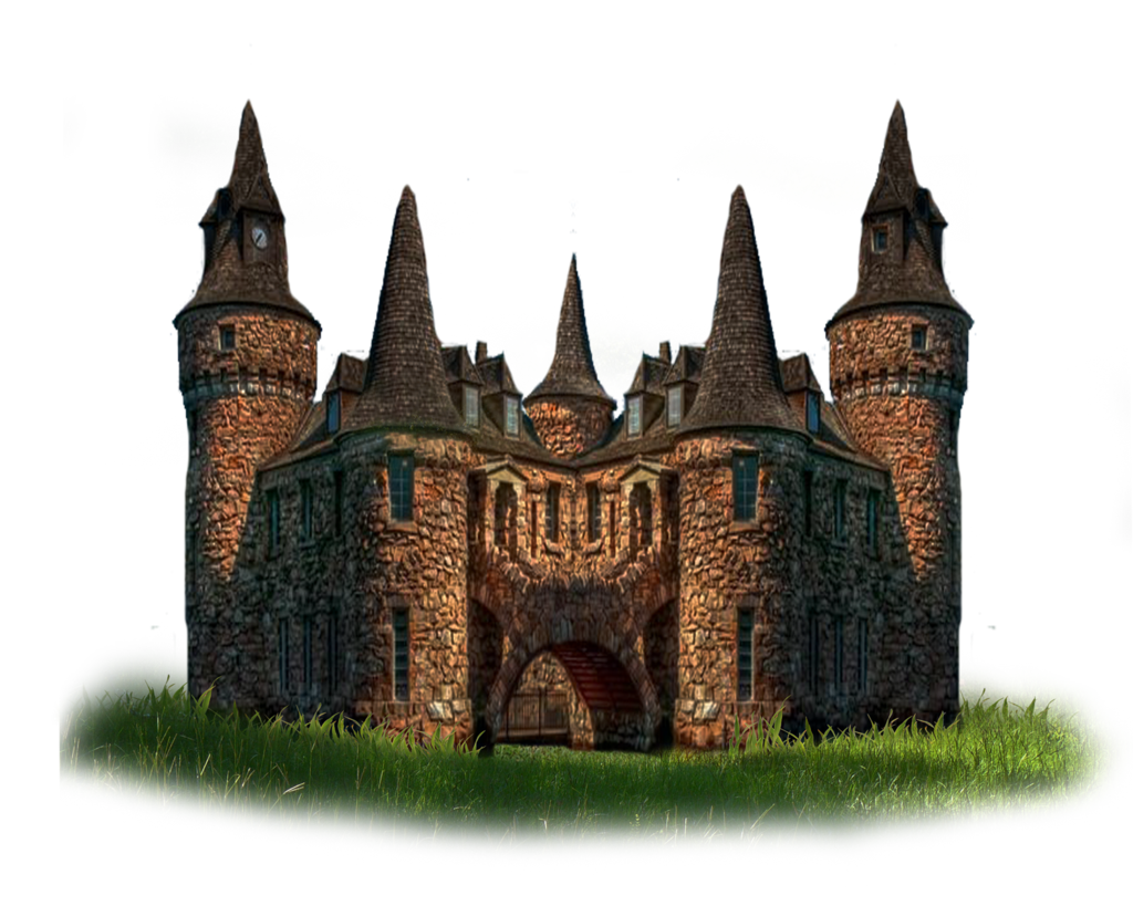 Fantasy Castle Transparent PNG Image