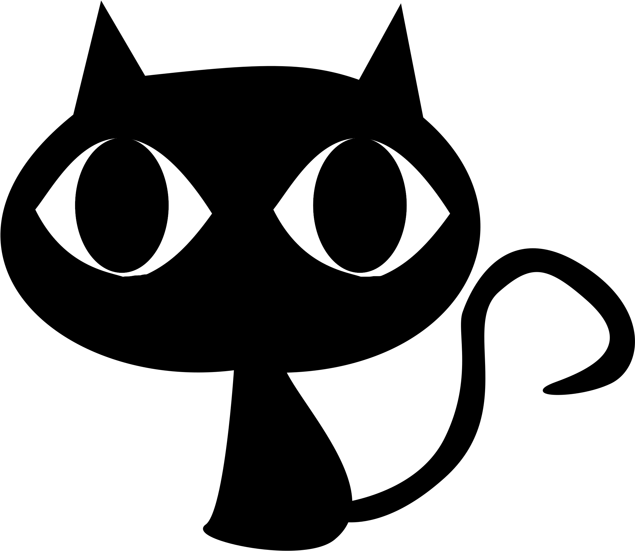 Vector Cat Transparent PNG Image