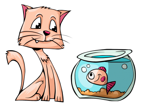 Vector Cat Transparent PNG Image
