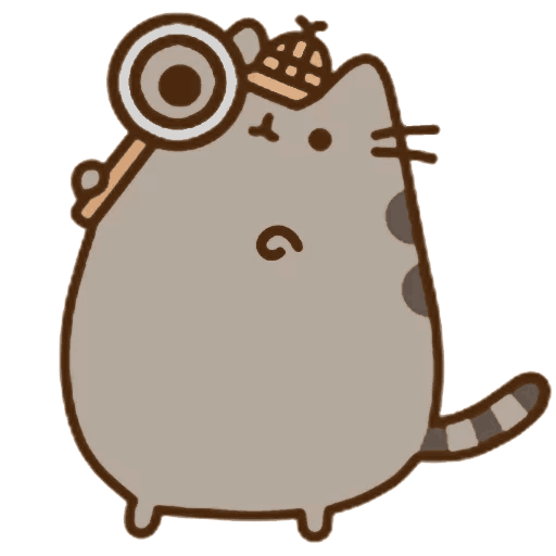 Detective Rodent Pusheen Carnivoran Cat Transparent PNG Image