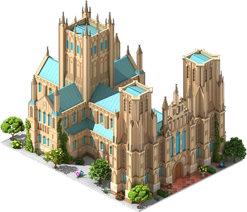 Cathedral High-Quality Transparent PNG Image