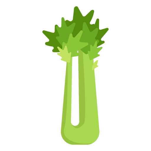 Celery Green Organic Transparent PNG Image