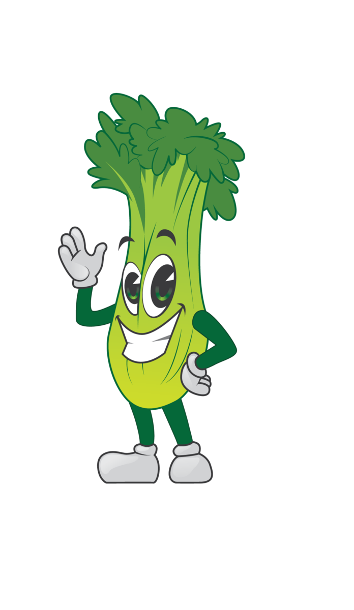 Celery Green Organic File Transparent PNG Image