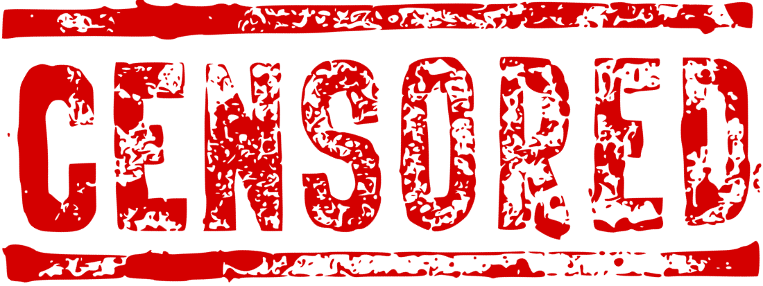 Censored Stamp Transparent PNG Image
