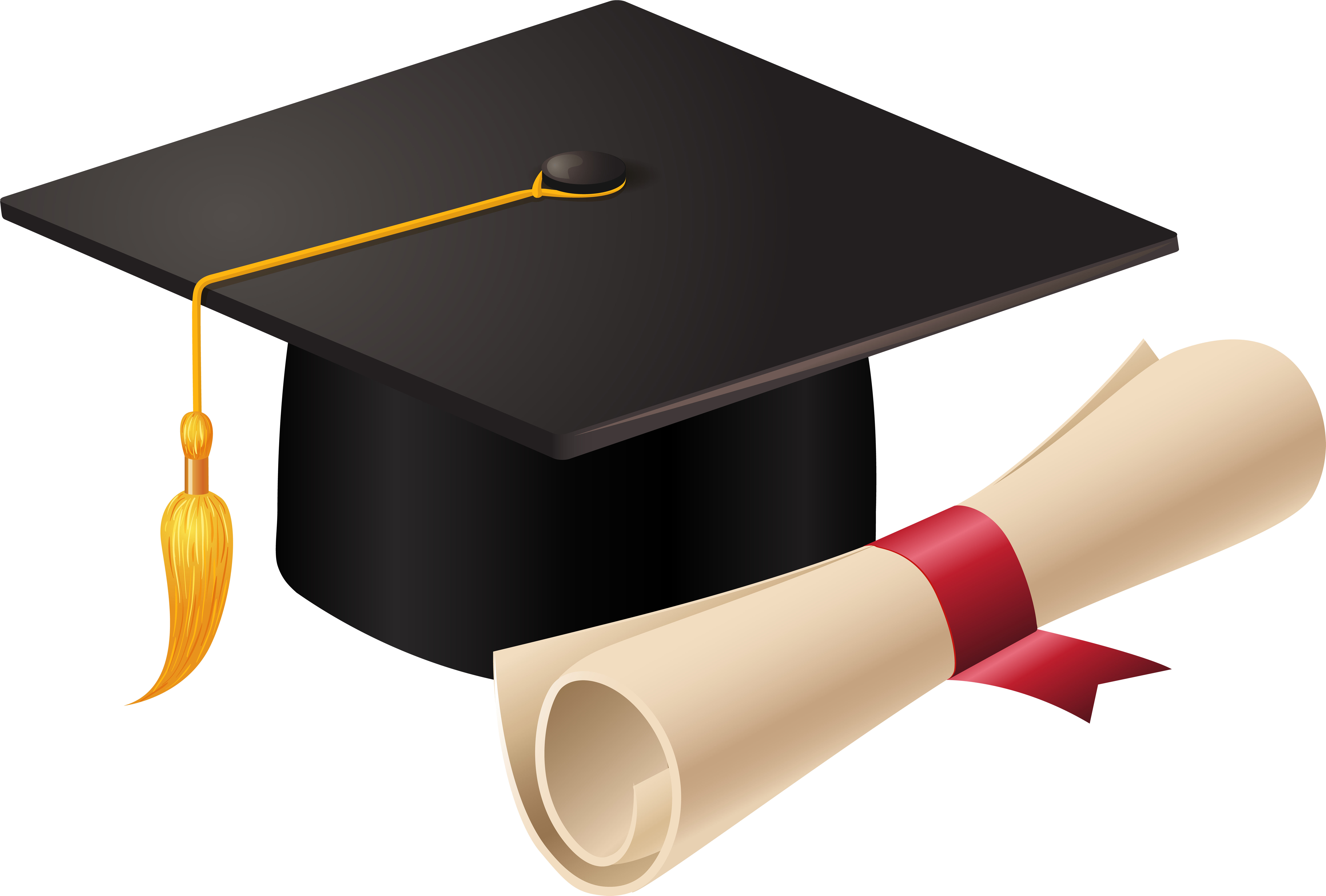 Hat Diploma Transparent PNG Image