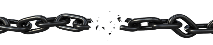 Broken Chain Transparent PNG Image
