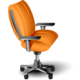 Office Chair Transparent PNG Image