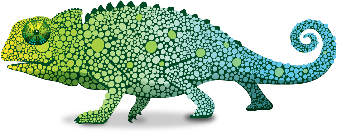 Chameleon Background Transparent PNG Image