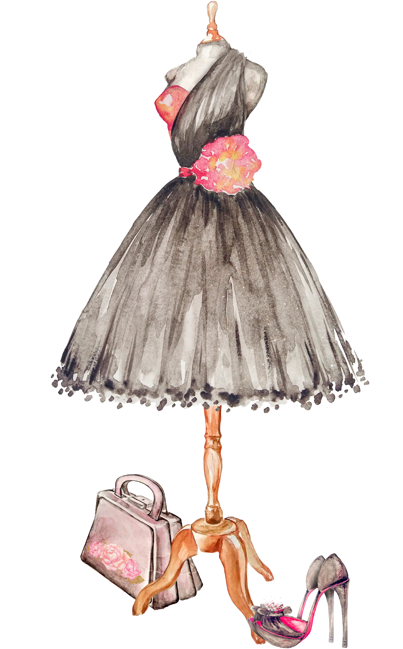 Fashion Chanel Dresses Transparent PNG Image