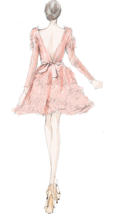 Fashion Chanel Illustration Drawing Transparent PNG Image