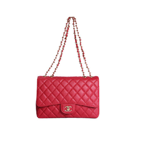 Handbag Bag Chanel Red Transparent PNG Image